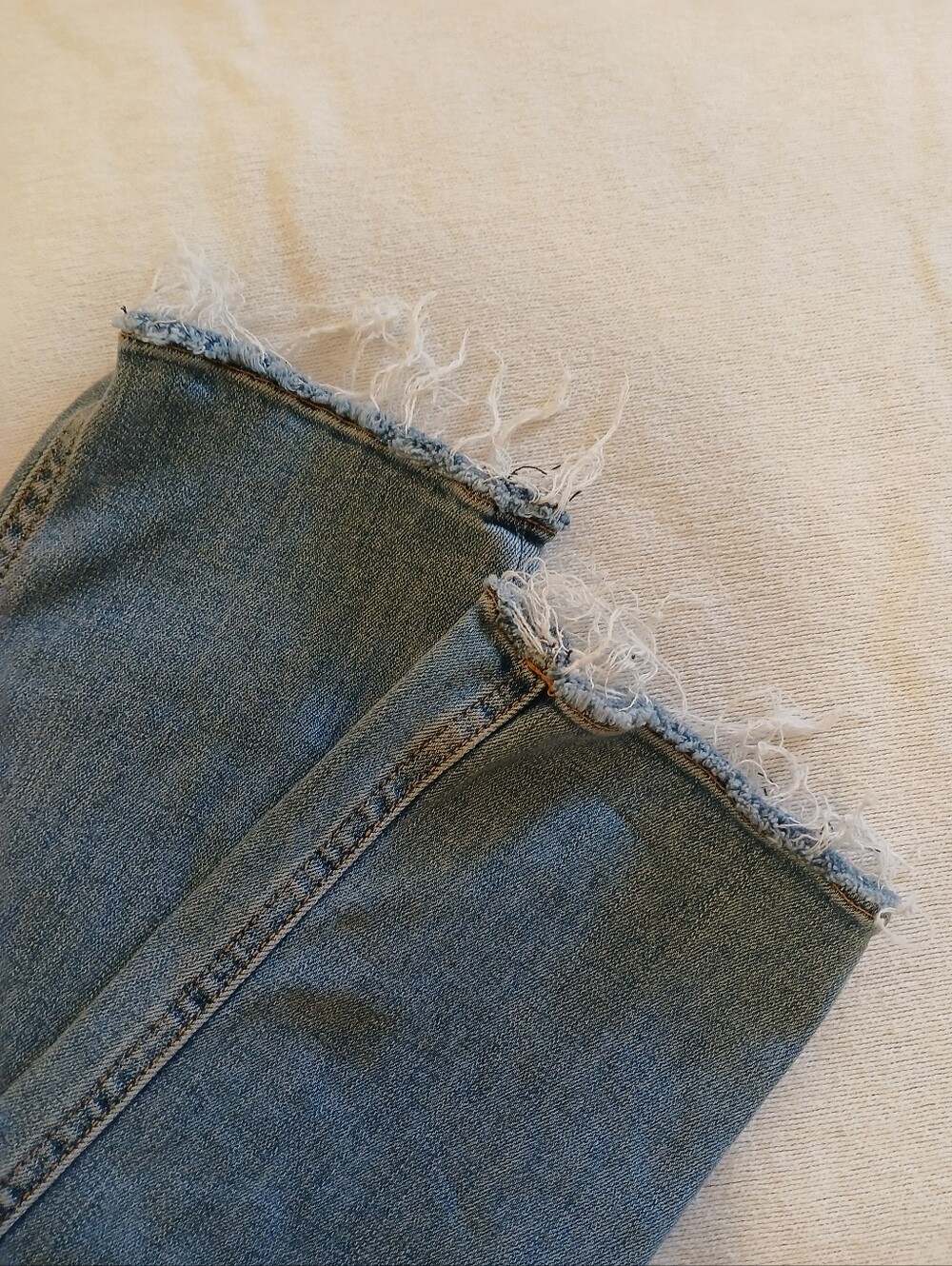 rag & bone 30 Everton Women’s Blue Skinny Jeans - Distressed Mid Wash Revolve - Picture 12 of 16